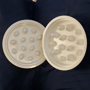 2 Pet slow feeding bowls